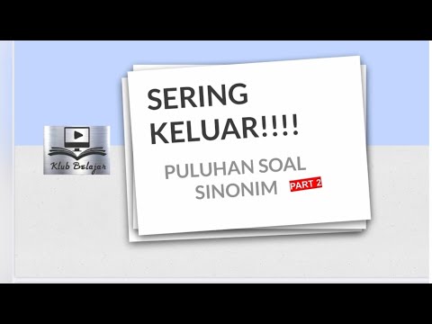 Video: Apa Sinonim untuk Dicabut?