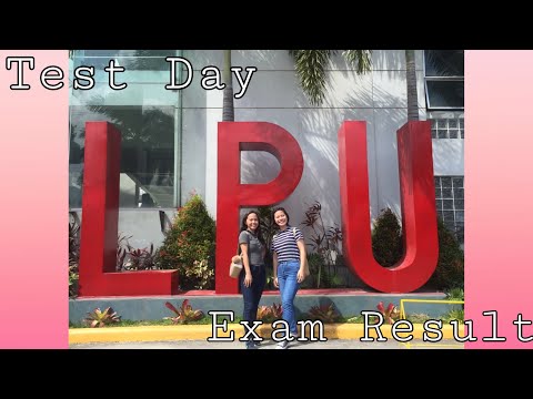 LPU Laguna Test Day and Getting the Test Result VLOG#003 lKrizel Parra & Charvie Ramirezll