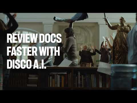 Review Docs Faster with DISCO AI - video from DISCO