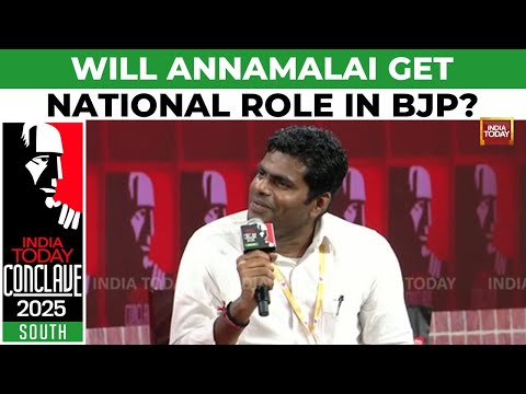 K Annamalai Speaks On Whether He Is Getting A National Role In BJP | India Today