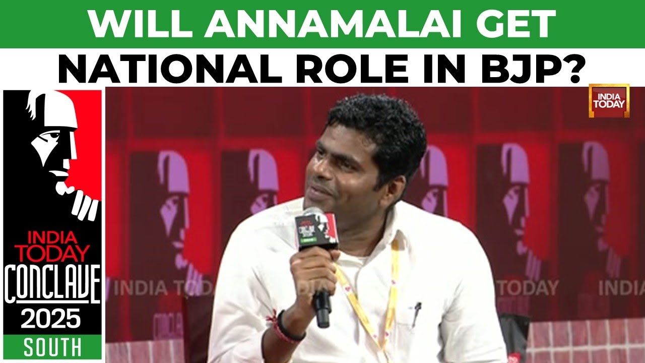 K Annamalai Speaks On Whether He Is Getting A National Role In BJP | India Today