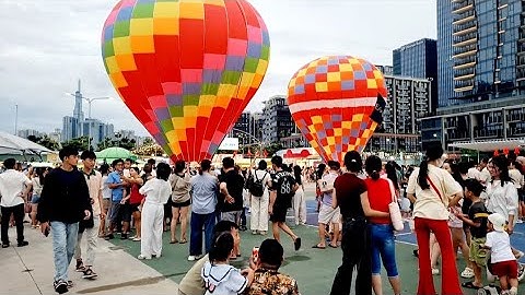 Ngày hội Khinh khí cầu hấp dẫn bên sông Sài Gòn 