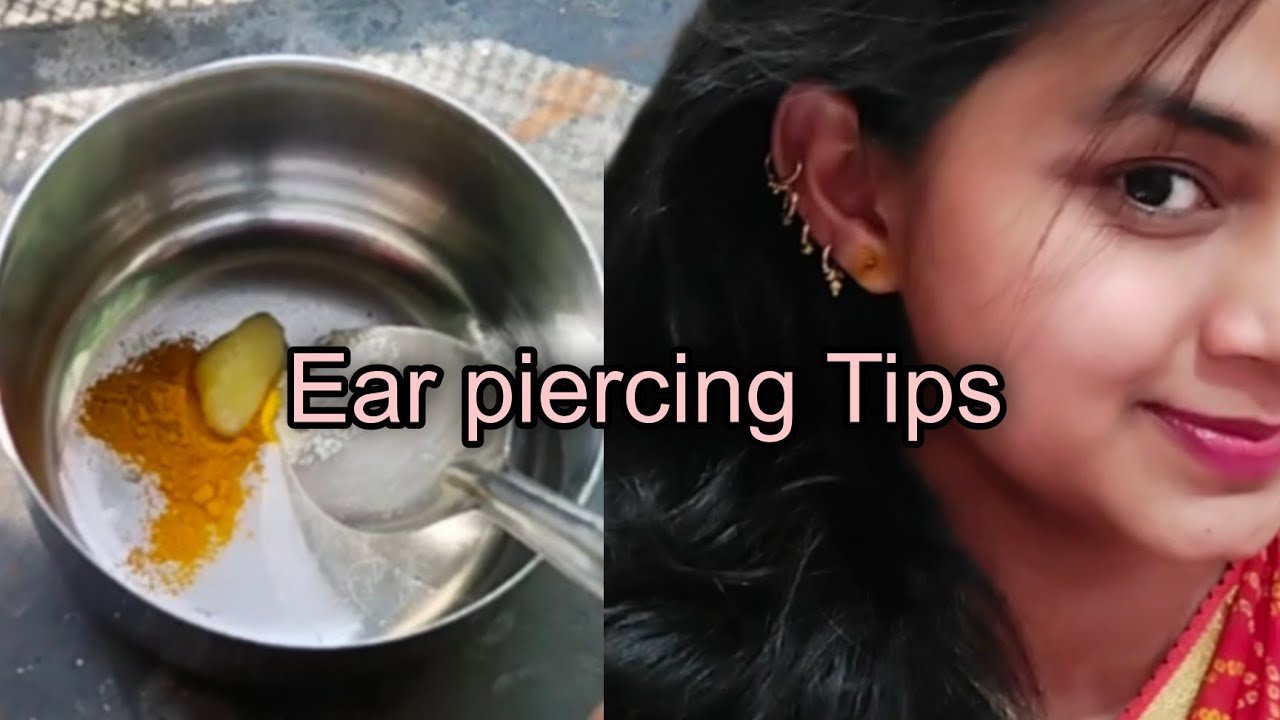 Ear piercing Home Remedy Tips @Ritu Kumawat कान छिदवाने के बाद क्या लगाते हैं #earpiercings