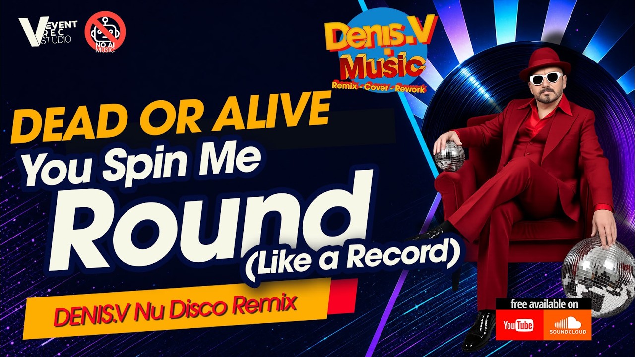 Dead or Alive - You Spin Me Round (Denis V remix) - vizualiser 