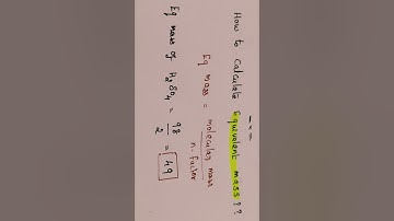 How to calculate Equivalent mass of H2SO4?