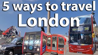 Ride On Londons Red Bus, Black Taxi Tube. Hire A Bike How To Purchase A Travel Pass.