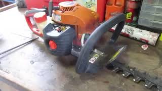 Replacing the carburetor on an Echo HC-152