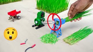 DIY tractor chaff cutter machine part6 | science project | @topminigear8280