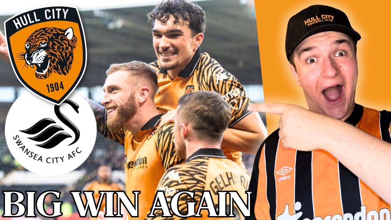 BRILLIANT GOAL Delivers Another BIG WIN! Hull City VS Swansea City VLOG