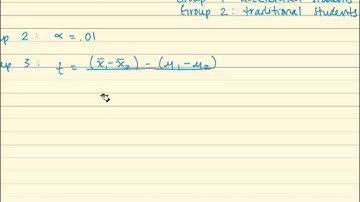 Testing the Difference Between Two Means--Independent Samples
