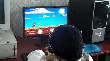 Mario Teaches Typing in Cazangic