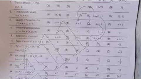 12th class Math RWP board Mcqs (group 1) 2023