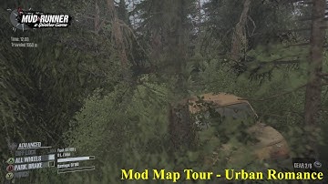 Spintires Mudrunner - Mod Map Tour - Urban Romance