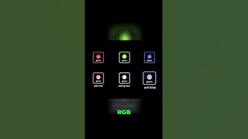 Mind blowing Quantum Colors: Red, Green, Blue combine?