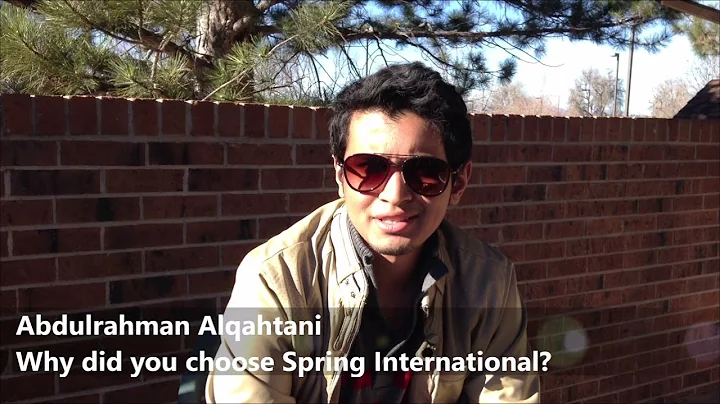 Abdulrahman Alqahtani - Why did you choose Spring ...