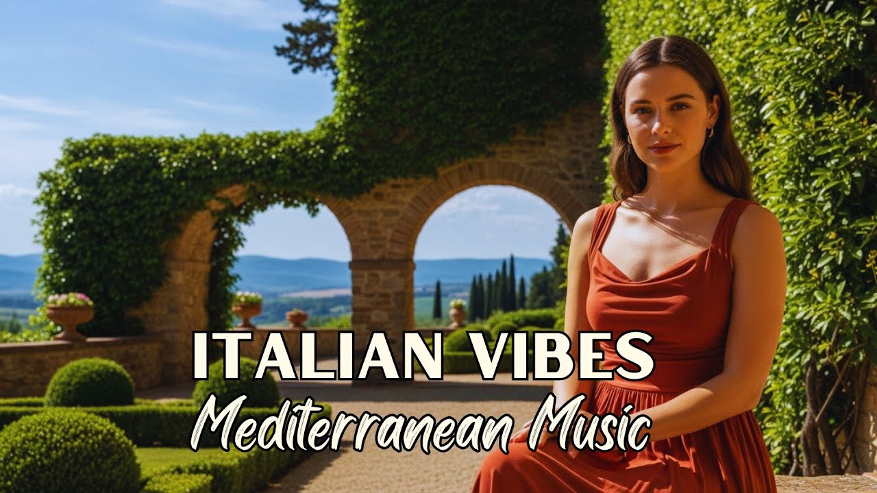 Romantic Italy Ambience ❤️ Mediterranean Music 2+ Hours | Amalfi Coast & Lake Como 4K