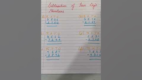 Class 3rd | Maths | Ch -4 Subtraction | Part 2