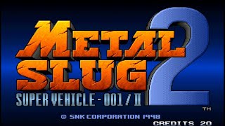 Longplay Super Vehicle - 001 Metal Slug 2 - PSP/ARCADE