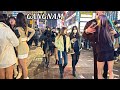 [4K] 이 날의 강남은 완전히  파티 분위기네요 😎😎😎Gangnam on this day is totally party atmosphere 😎😎😎