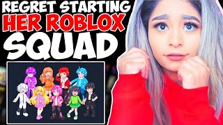 Why does Inquisitormaster regret starting her Roblox squad