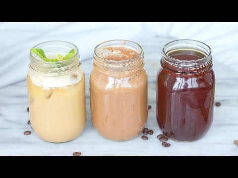 HOW TO MAKE COLD BREW COFFEE & HOMEMADE COLD BREW RECIPES!