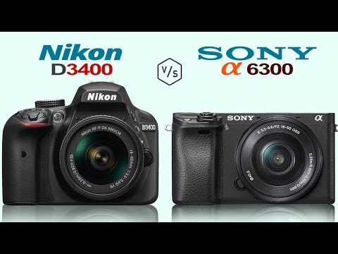 Nikon D3400 vs SONY A6300