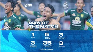 Man Of The Match | PERSEBAYA Surabaya vs PSIS Semarang | Marcelino Ferdinan