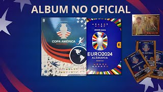 ALBUM NO OFICIAL DE LA COPA AMERICA Y EUROCOPA