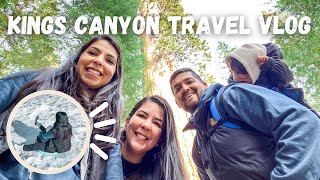 KINGS CANYON NATIONAL PARK IN THE WINTER || TRAVEL VLOG