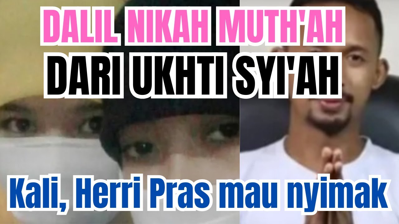 CEWE SYI’AH INI SANGGAH UST ABDUS SOMAD UAS TENTANG NIKAH MUTH’AH refrensi buat @HERRIPRAS#salafi