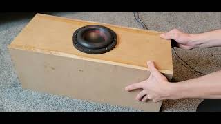 An unboxing and review for the AudioPipe TXX BDC4-6 subwoofer.