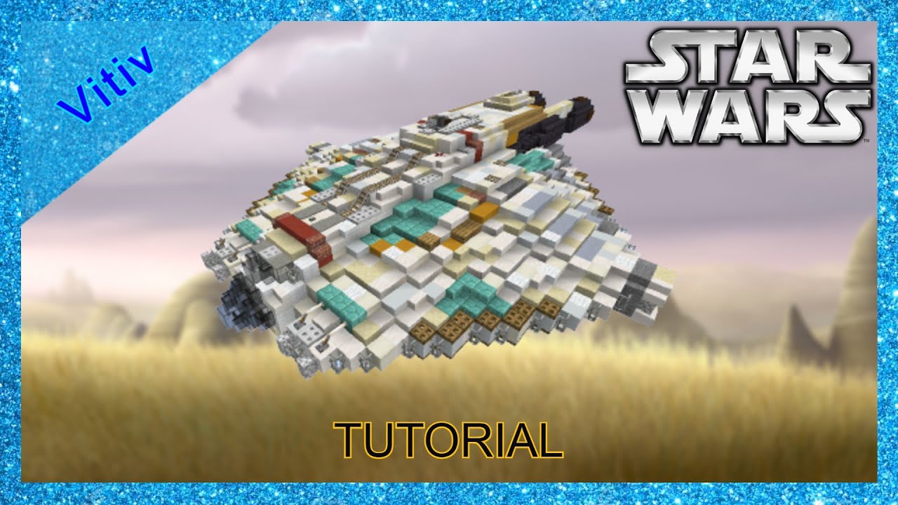 Star Wars Rebels The Ghost in Minecraft - 1:1 Scale - Tutorial - YouTube