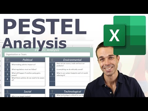How to Make a PESTEL Analysis Template in Excel