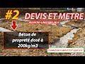 2 devis et metre comment calculer la quantit de ciment sable et agrgats pour bton de propret