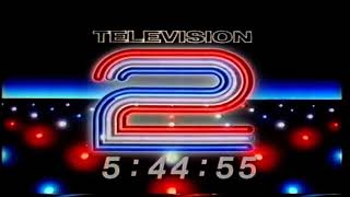 TVNZ Television 2 Ident & Clock (1985)