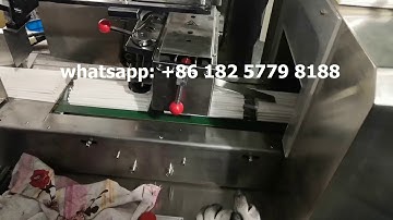 group paper straw automatic packaging machine multiple straw wrapping machine