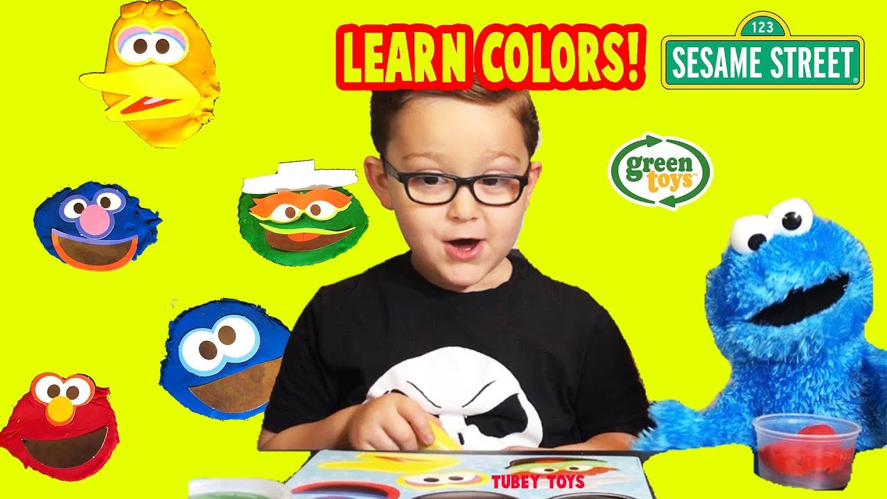 Play Doh Color Mixer Learn Colors as Elmo Talks With Cookie Monster Sesame  Street toy Revi - Dailymotion Video