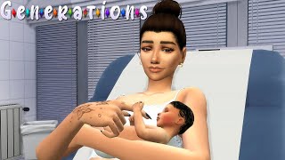 TWIN GIVES BIRTH l GENERATIONS l SIMS 4