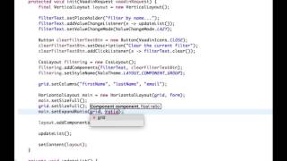 Vaadin tutorial: Creating a form using plain Java