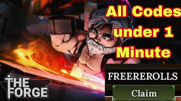 ⚠️New⚠️ALL WORKING CODES For The Forge 2025 - Roblox The Forge Codes 2025 Under 1 Minute