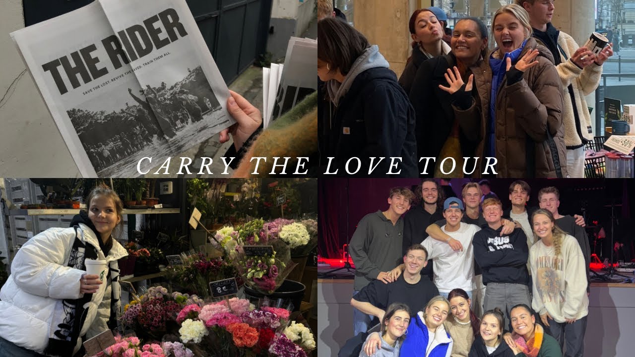 circuit riders carry the love, europe tour vlog ♡ // week 1 !!!