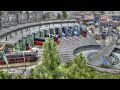 Steam locomotive and ho scale trains: Model railroad operation session in Virgental by Wim de Zee