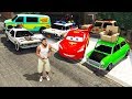 GTA 5 - Collecting RARE & FAMOUS MOVIE Cars! (Mod)