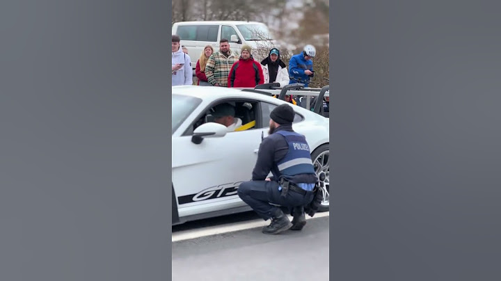 JP Performance im Porsche GT3 RS - Polizeikontrolle 🚔#jpperformance #porsche @jpperformance