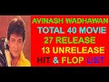 Avinash Wadhawan: All 40 Bollywood Movies & Songs 🎬