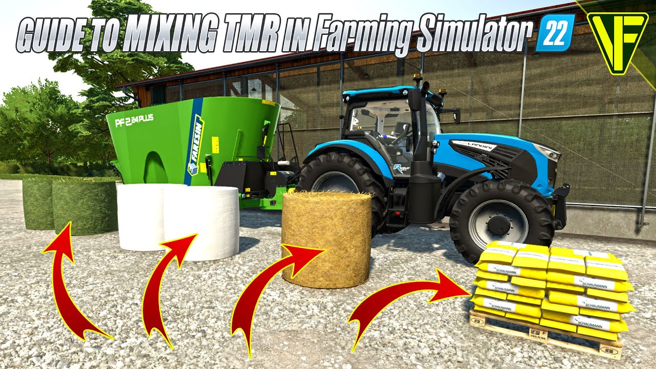 Stramme Vædde At lyve Guide To Total Mixed Ration (TMR) | Farming Simulator 22 - YouTube