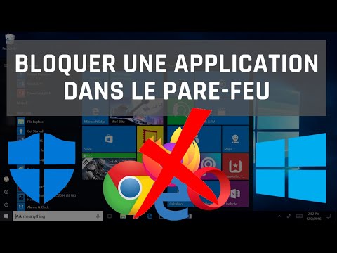 Comment bloquer une application dans le pare-feu Windows 10