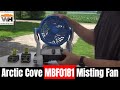 Arctic Cove MBF0181 18-Volt Bucket Top Misting Fan Ryobi One+ Battery Compatible | Weekend Handyman