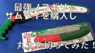 最強ノコギリサムライ を購入し丸太を切ってみた Youtube 最強ノコギリサムライ を購入し丸太を切ってみた Youtube