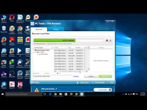آموزش بازگرداندن فایل های حذف شده pctak net